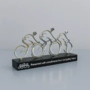 Metal Lead Biker Award