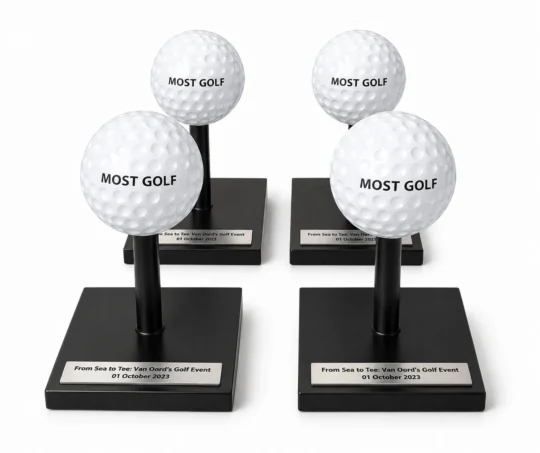 3D Printed Golf BallTrophy