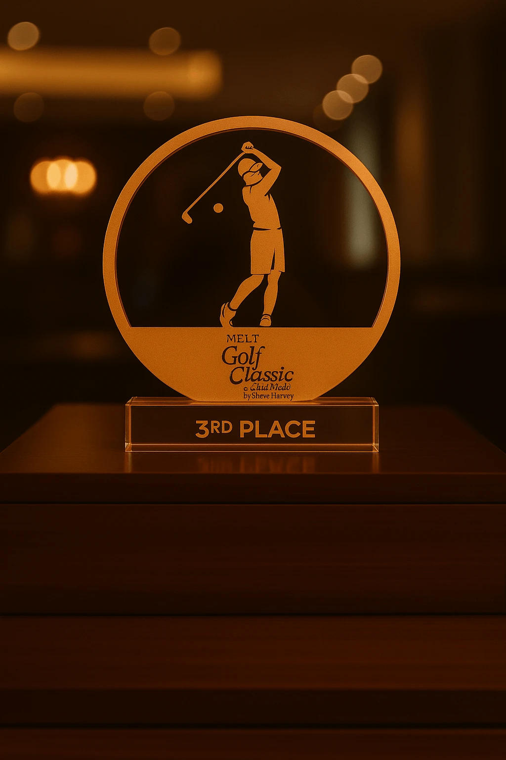 Customized Crystal Trophy