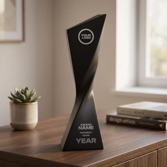 Twist Resin Award Black