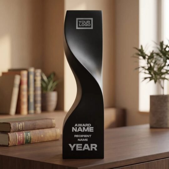 Twist Resin Award Black