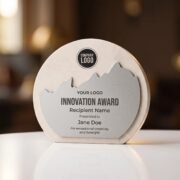 White Stone Plaque Award