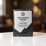 Black Stone Plaque Award