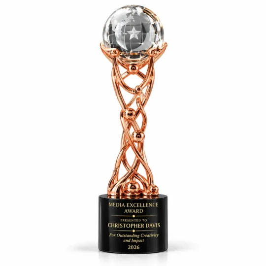 Metal Crest Trophy 2