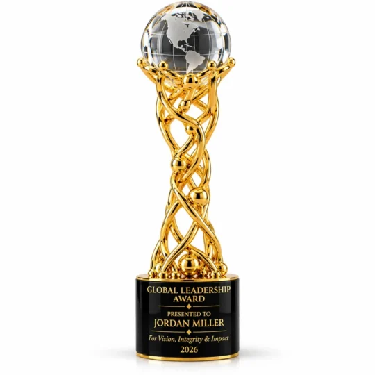 Metal Crest Trophy