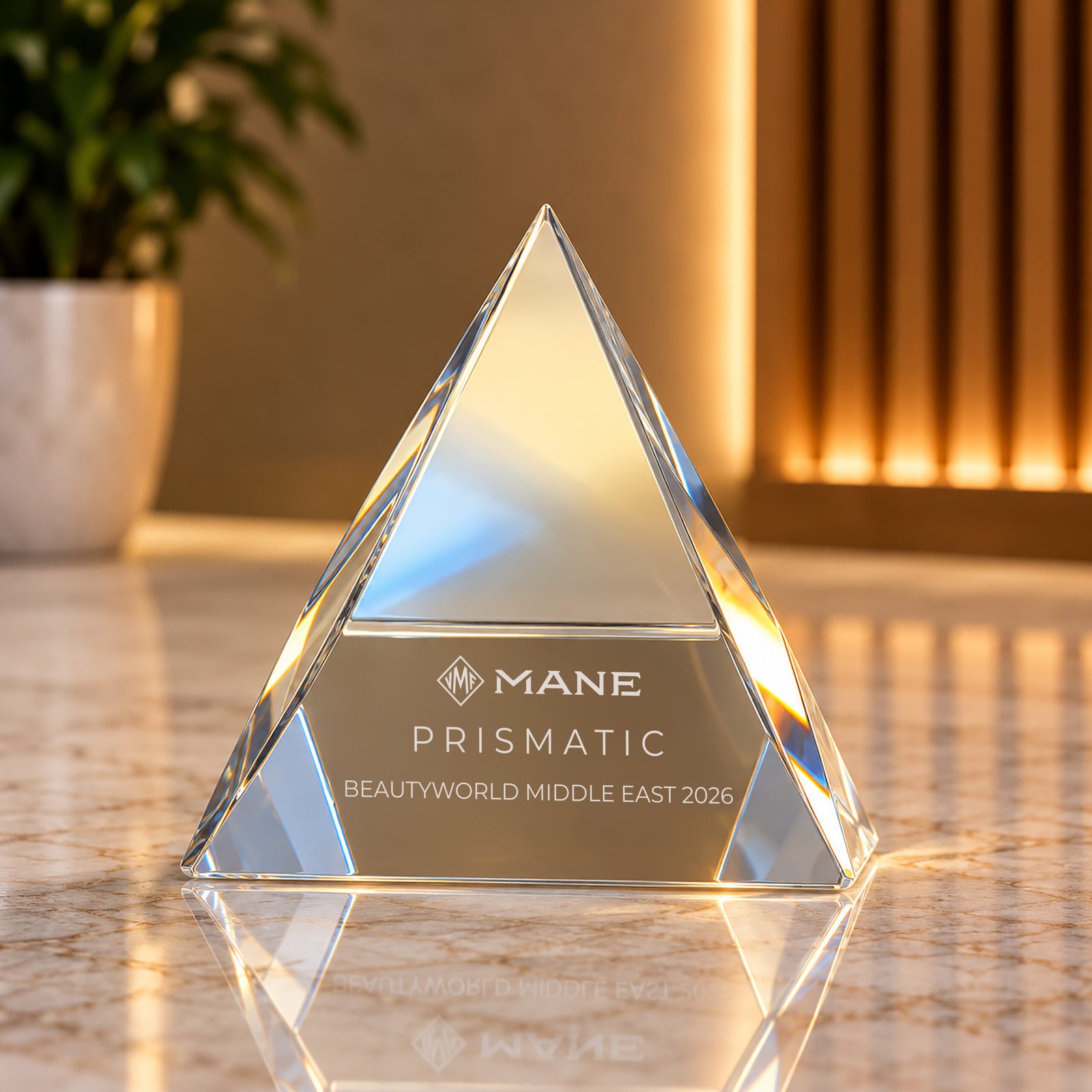 Triangular Engraved Plaque