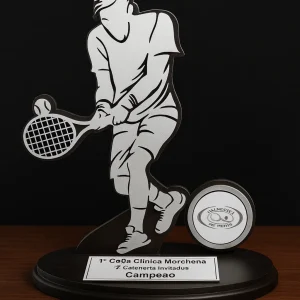 Illuminated Ice Hockey Acrylic Trophy