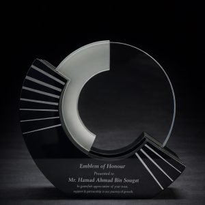 Emblem of Honour Crystal Award